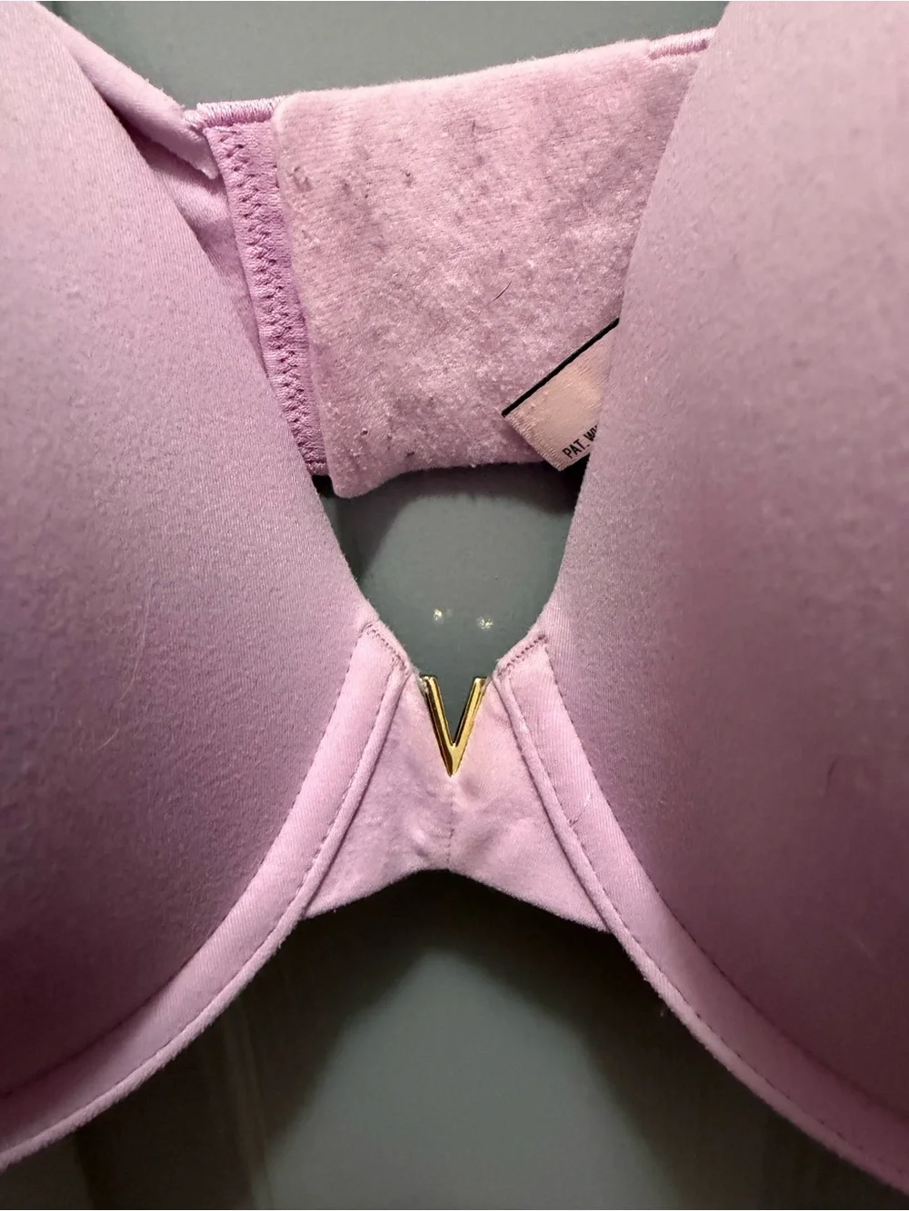 Victoria’s Secret Smooth Lightly Lined Plunge Demi Bra Lilac Size 36G